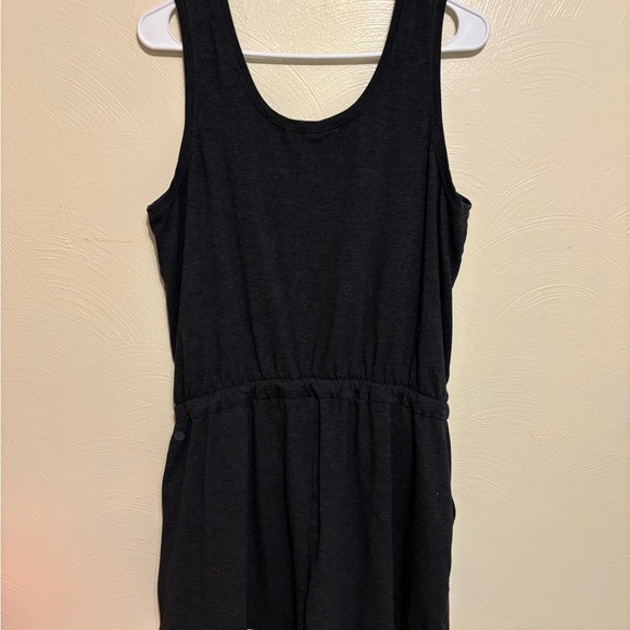Zella Charcoal Sleeveless Romper - Picture 7 of 7